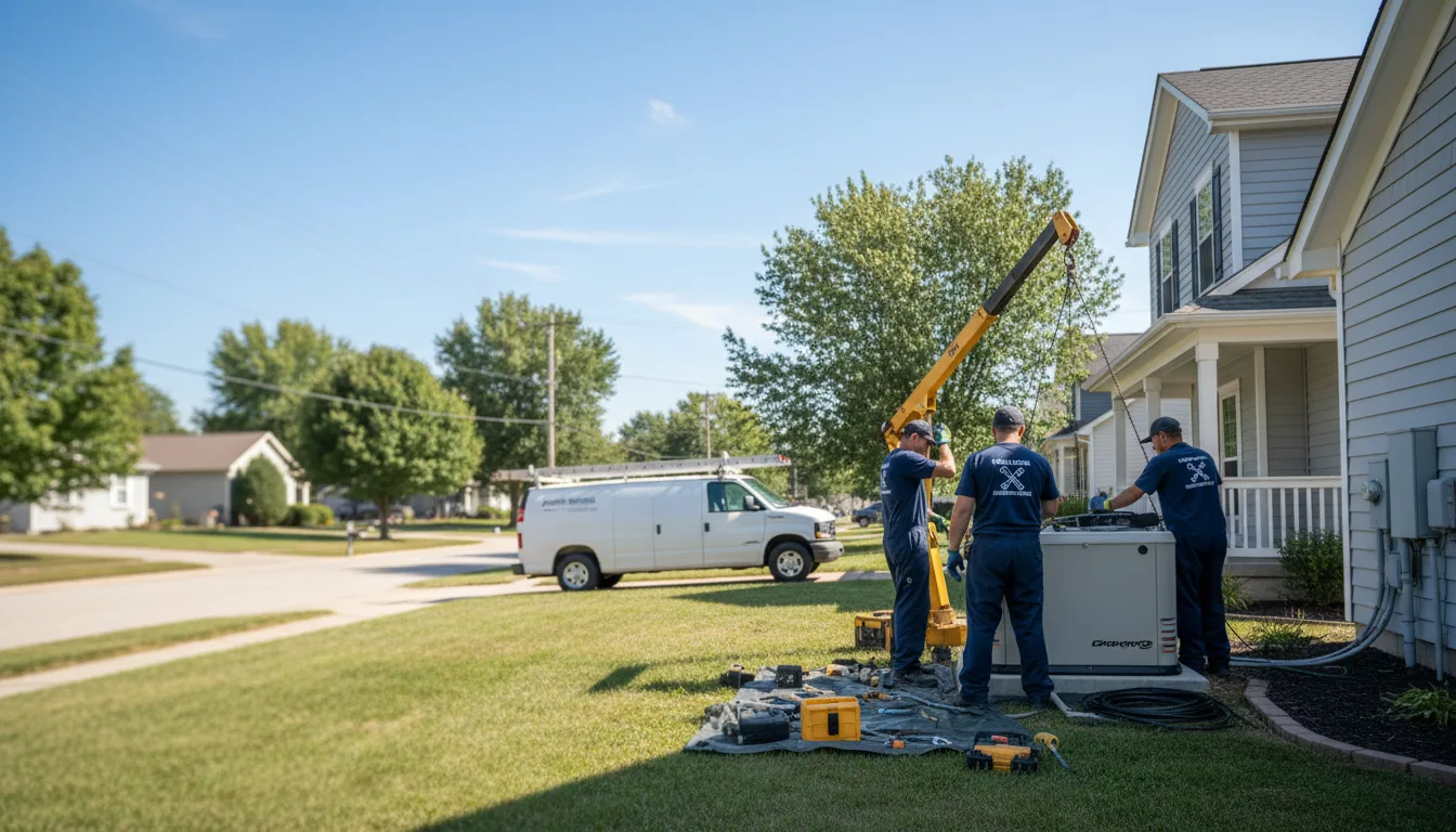 Generator Installation in Pottsboro, TX near me